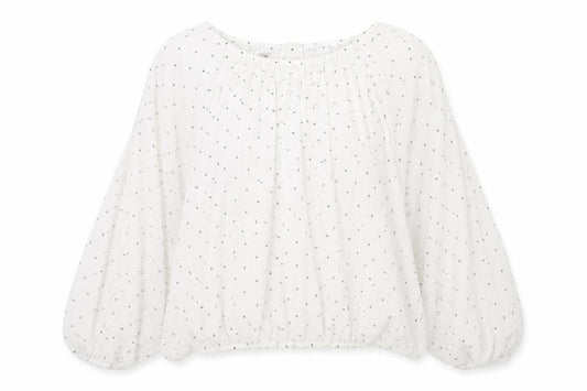 Womens UK Size L Mango White Basic Blouse