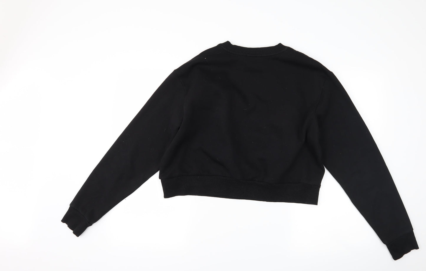 H&M Womens Black   Pullover Sweatshirt Size M