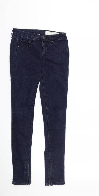 rag & bone Womens Blue  Denim Skinny Jeans Size 24 in L27 in