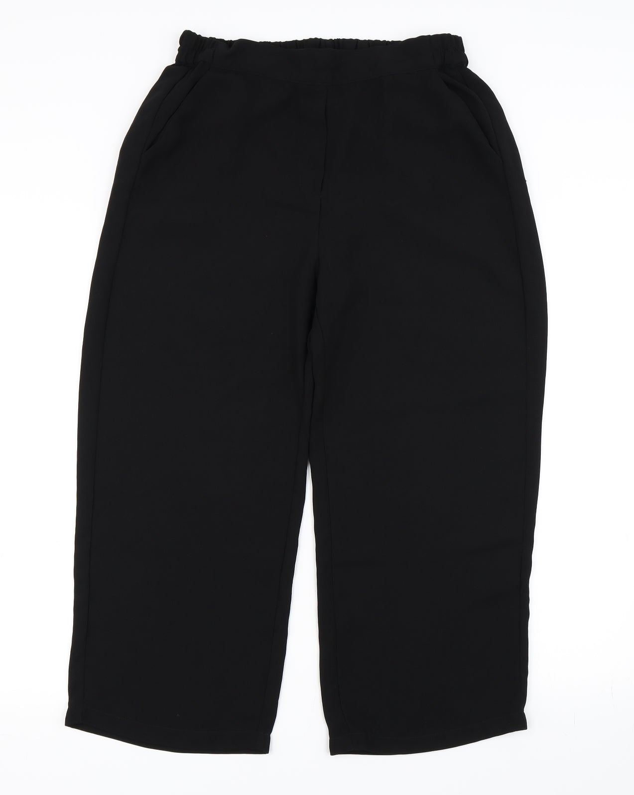 Mango Womens Black   Trousers  Size 10 L22 in