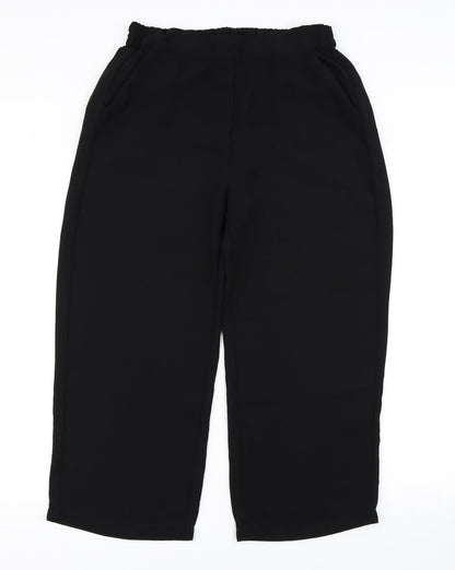 Mango Womens Black   Trousers  Size 10 L22 in