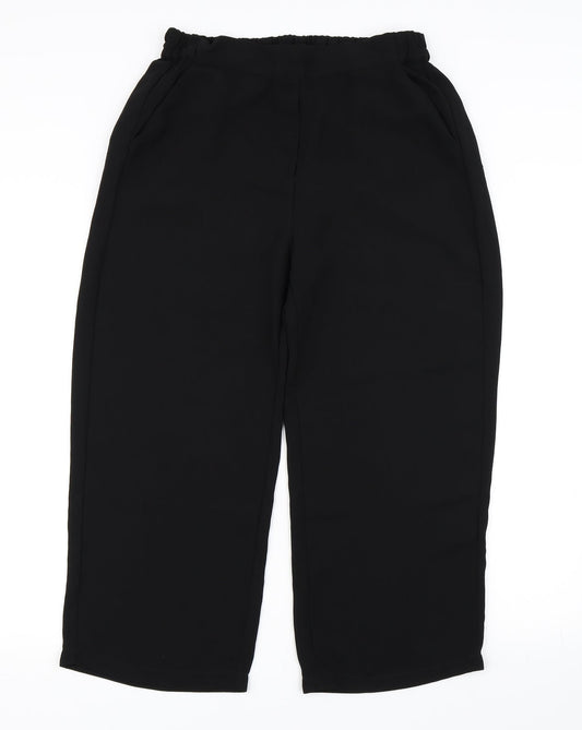 Mango Womens Black   Trousers  Size 10 L22 in