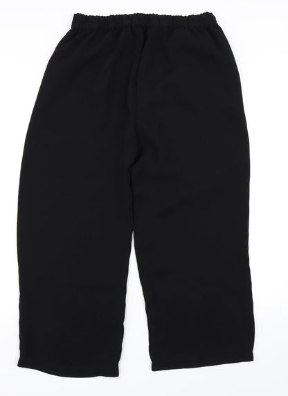 Mango Womens Black   Trousers  Size 10 L22 in