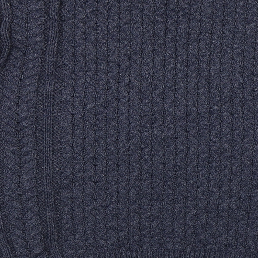 F&F Mens Blue   Pullover Jumper Size S
