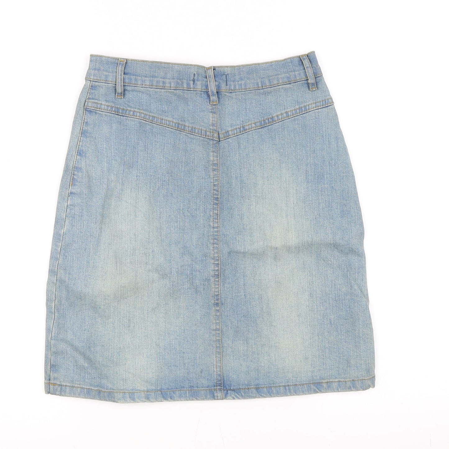 NL Jeans Womens Blue   Straight & Pencil Skirt Size 8
