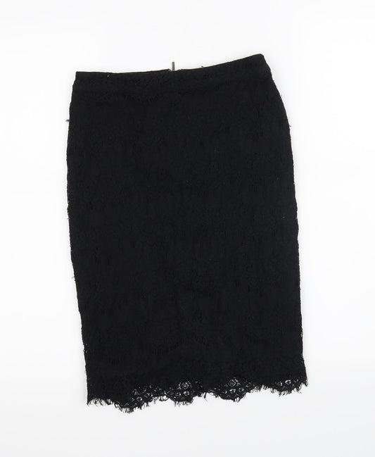 FOREVER 21 Womens Black   Straight & Pencil Skirt Size S