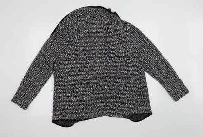 Bon Marché Womens Grey   Cardigan Jumper Size 18