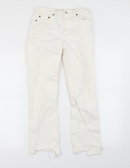 Zara Womens Ivory   Jegging Jeans Size 6 L28 in