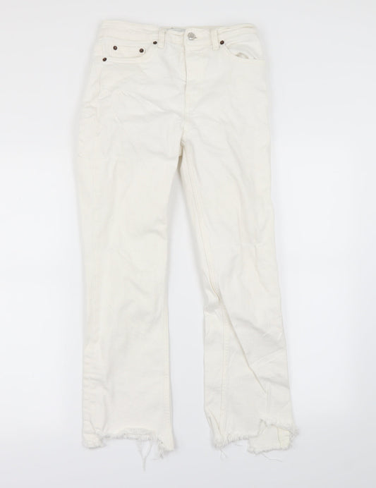 Zara Womens Ivory   Jegging Jeans Size 6 L28 in