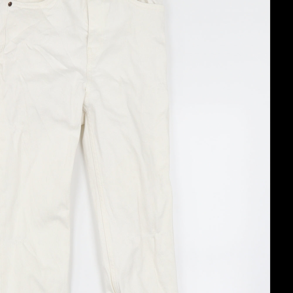 Zara Womens Ivory   Jegging Jeans Size 6 L28 in