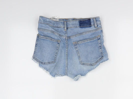 Divided Womens Blue   Cut-Off Shorts Size 8