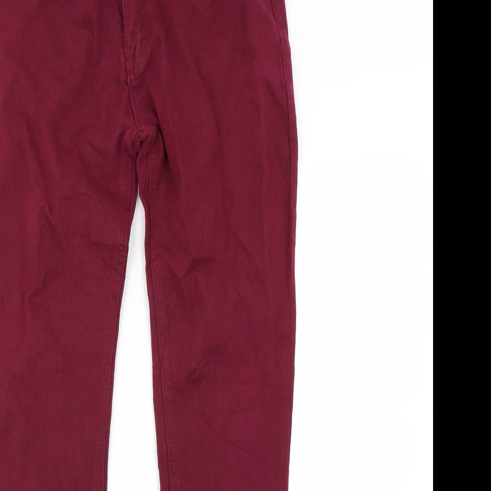 Criminal Damage Womens Purple   Skinny Jeans Size 36 in L28 in