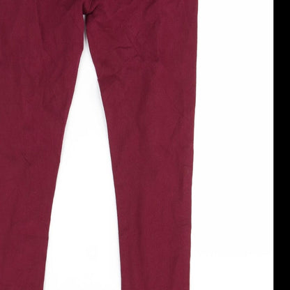 Criminal Damage Womens Purple   Skinny Jeans Size 36 in L28 in