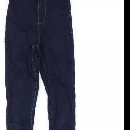 DENIM&co Womens Blue   Skinny Jeans Size 8 L28 in