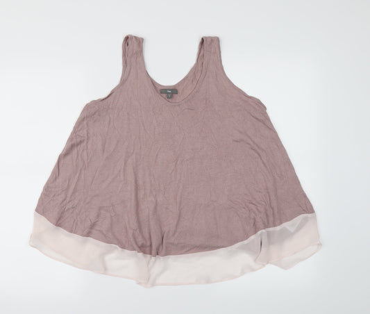 Gap  Womens Pink   Basic Tank Size S