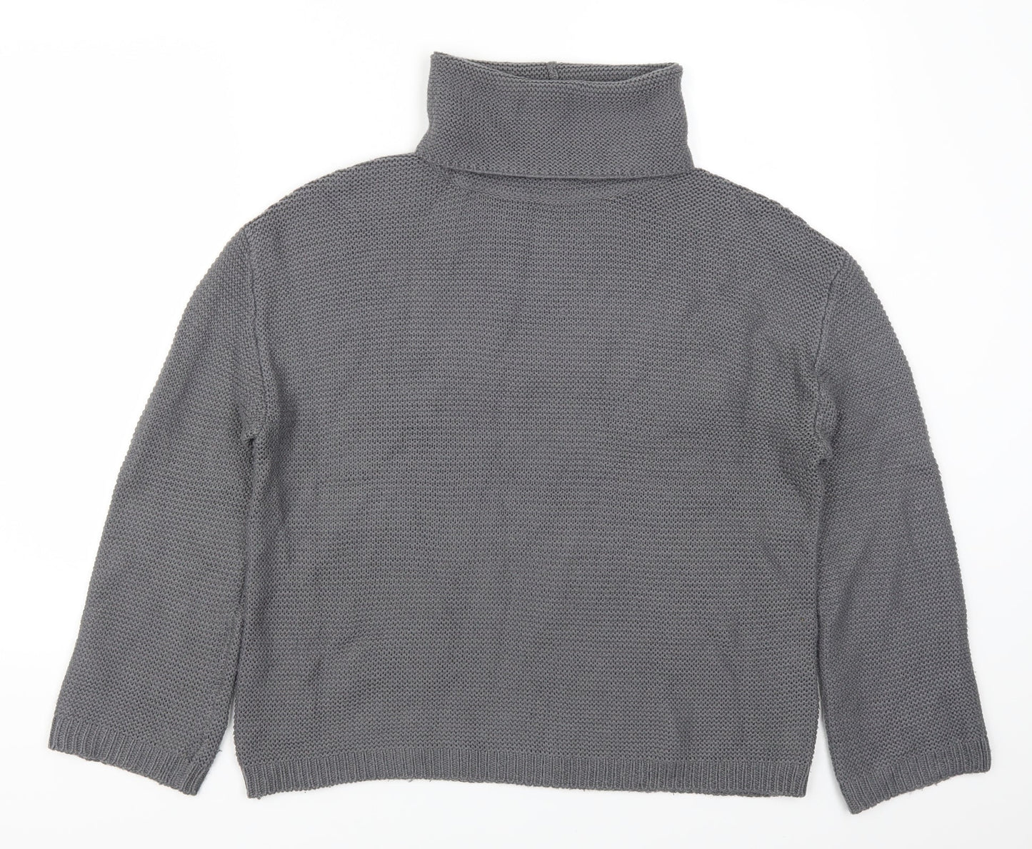 H&M Womens Grey   Pullover Jumper Size S