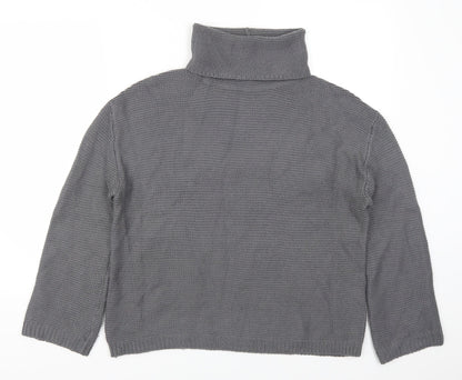 H&M Womens Grey   Pullover Jumper Size S