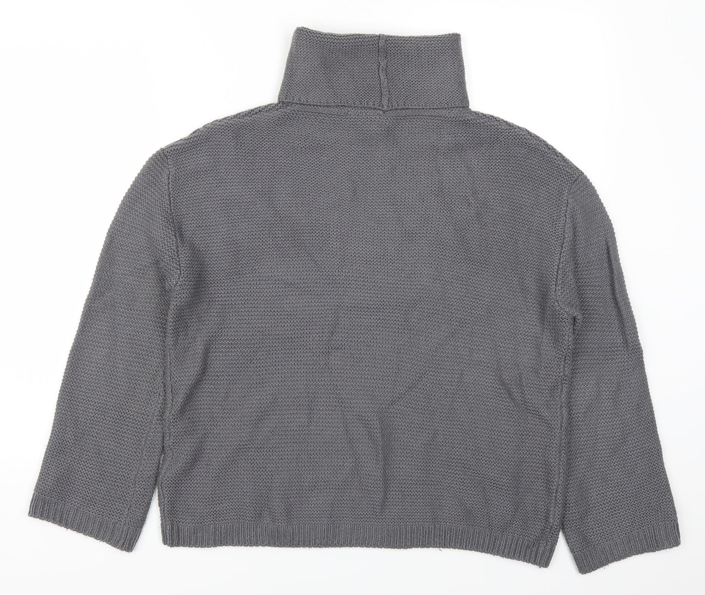 H&M Womens Grey   Pullover Jumper Size S