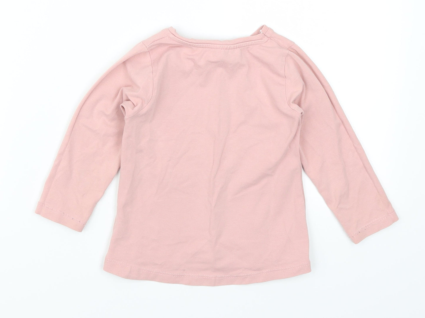 Sani Girls Pink   Basic T-Shirt Size 3 Years  - Girls Slay Everyday