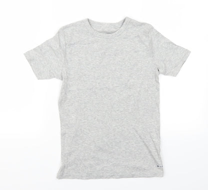 NEXT Girls Grey   Basic T-Shirt Size 9-10 Years