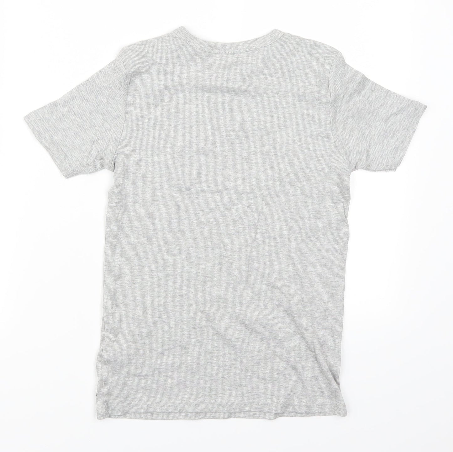NEXT Girls Grey   Basic T-Shirt Size 9-10 Years