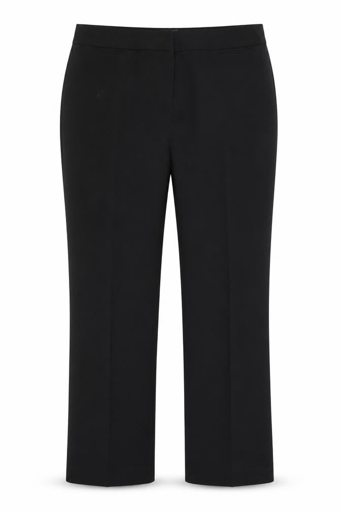 Womens UK Size 14 Papaya Regular Fit  Black Trousers