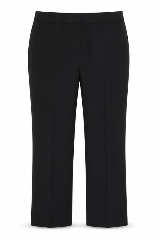 Womens UK Size 14 Papaya Regular Fit  Black Trousers