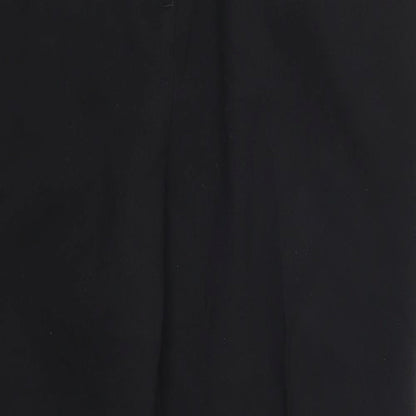 Womens UK Size 14 Papaya Regular Fit  Black Trousers