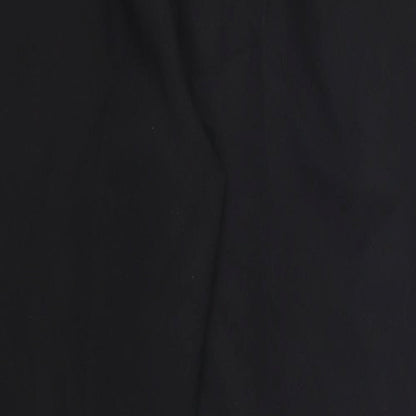 Womens UK Size 14 Papaya Regular Fit  Black Trousers