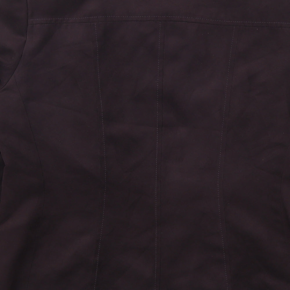 J Taylor Womens Purple   Jacket  Size 14
