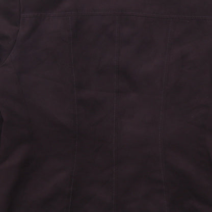 J Taylor Womens Purple   Jacket  Size 14