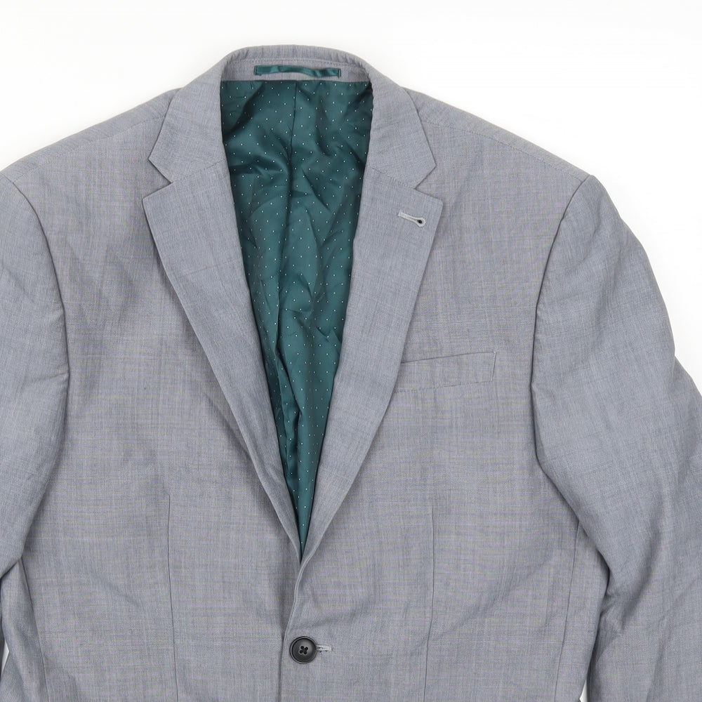 Mens UK Size 36 NEXT Regular Grey Suit Jacket