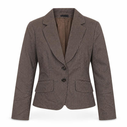 Womens UK Size 8 H&M Regular Brown Suit Jacket