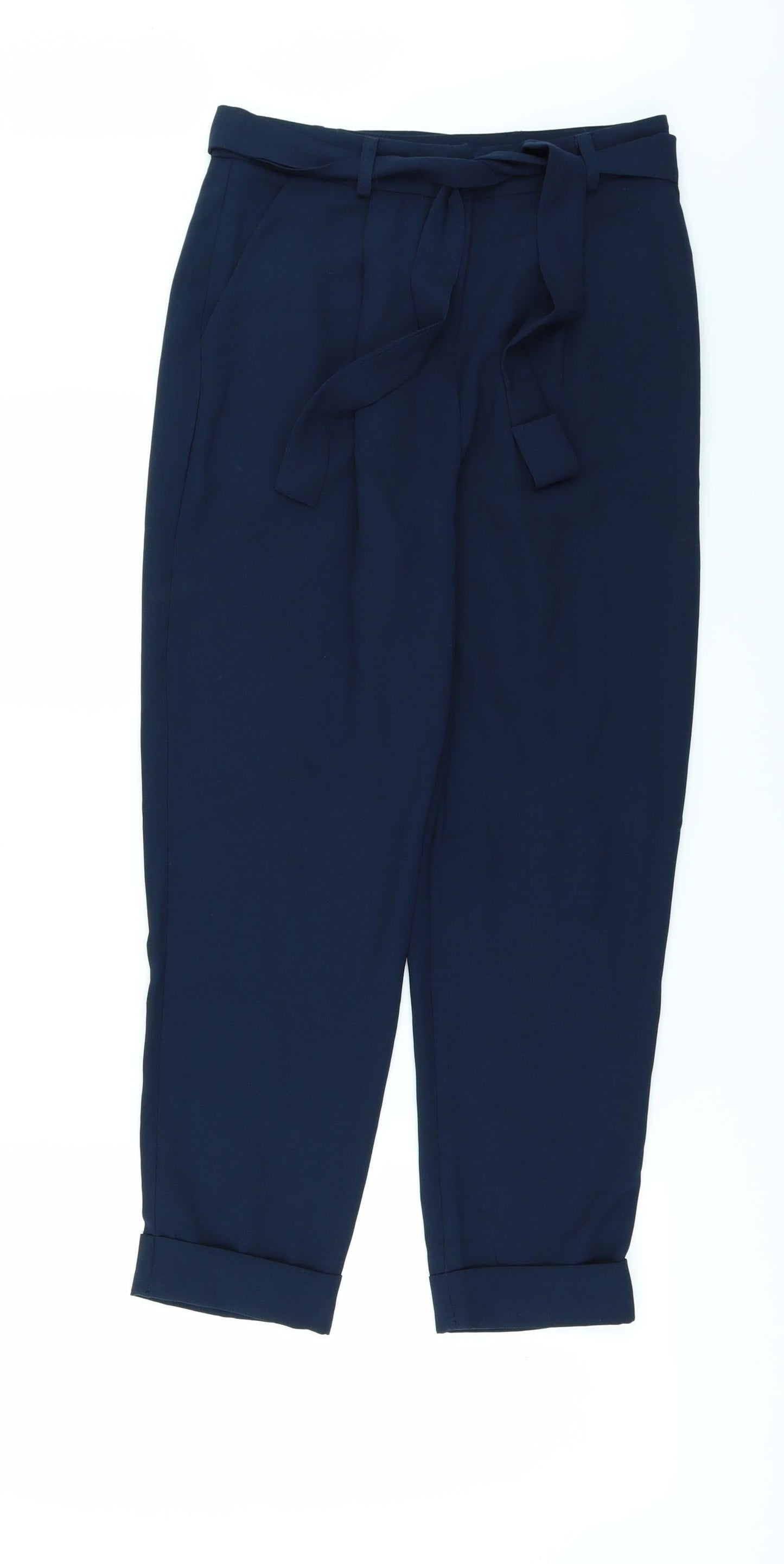 Womens UK Size 6 ASOS Regular Fit  Blue Trousers