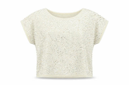 Womens UK Size S H&M Ivory Tunic Blouse