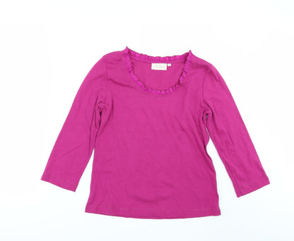 Adinin Womens Pink   Basic T-Shirt Size M