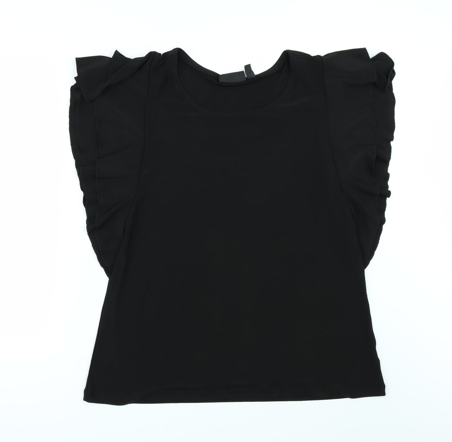 Attitudes Womens Black   Tunic Blouse Size L