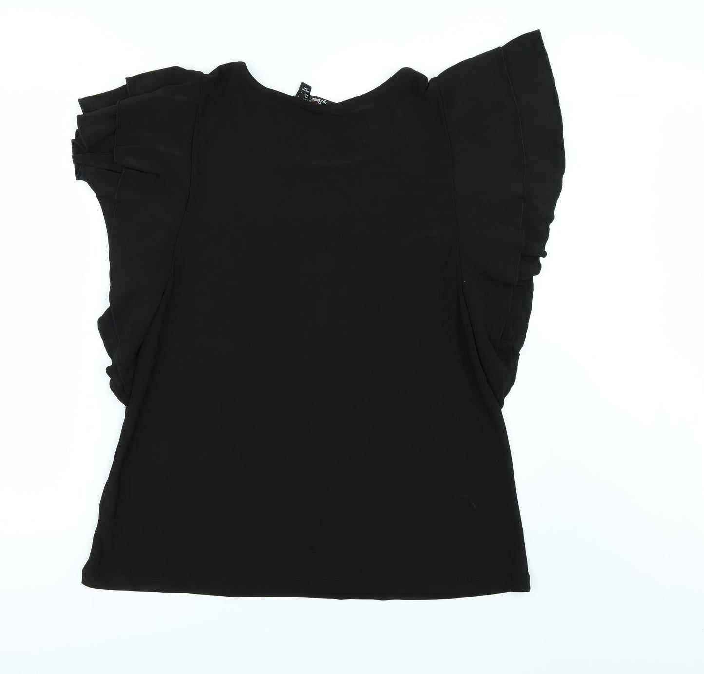 Attitudes Womens Black   Tunic Blouse Size L