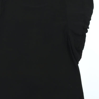 Attitudes Womens Black   Tunic Blouse Size L