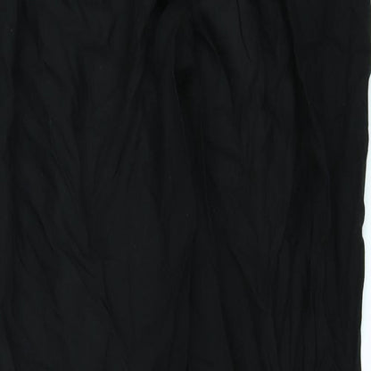 Womens UK Size 8 H&M Regular Fit  Black Trousers