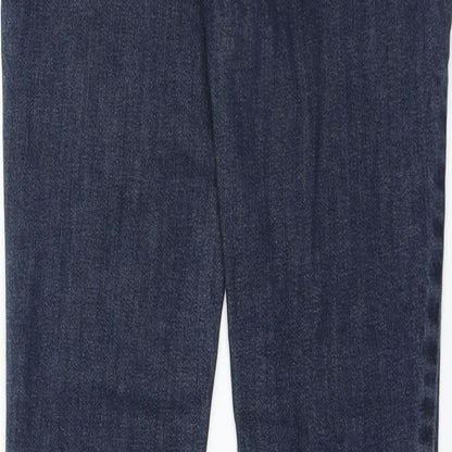 Miss Selfridge Womens Blue   Straight Jeans Size 8 L30 in