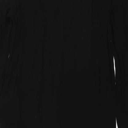 H&M Womens Black   Shirt Dress  Size 10