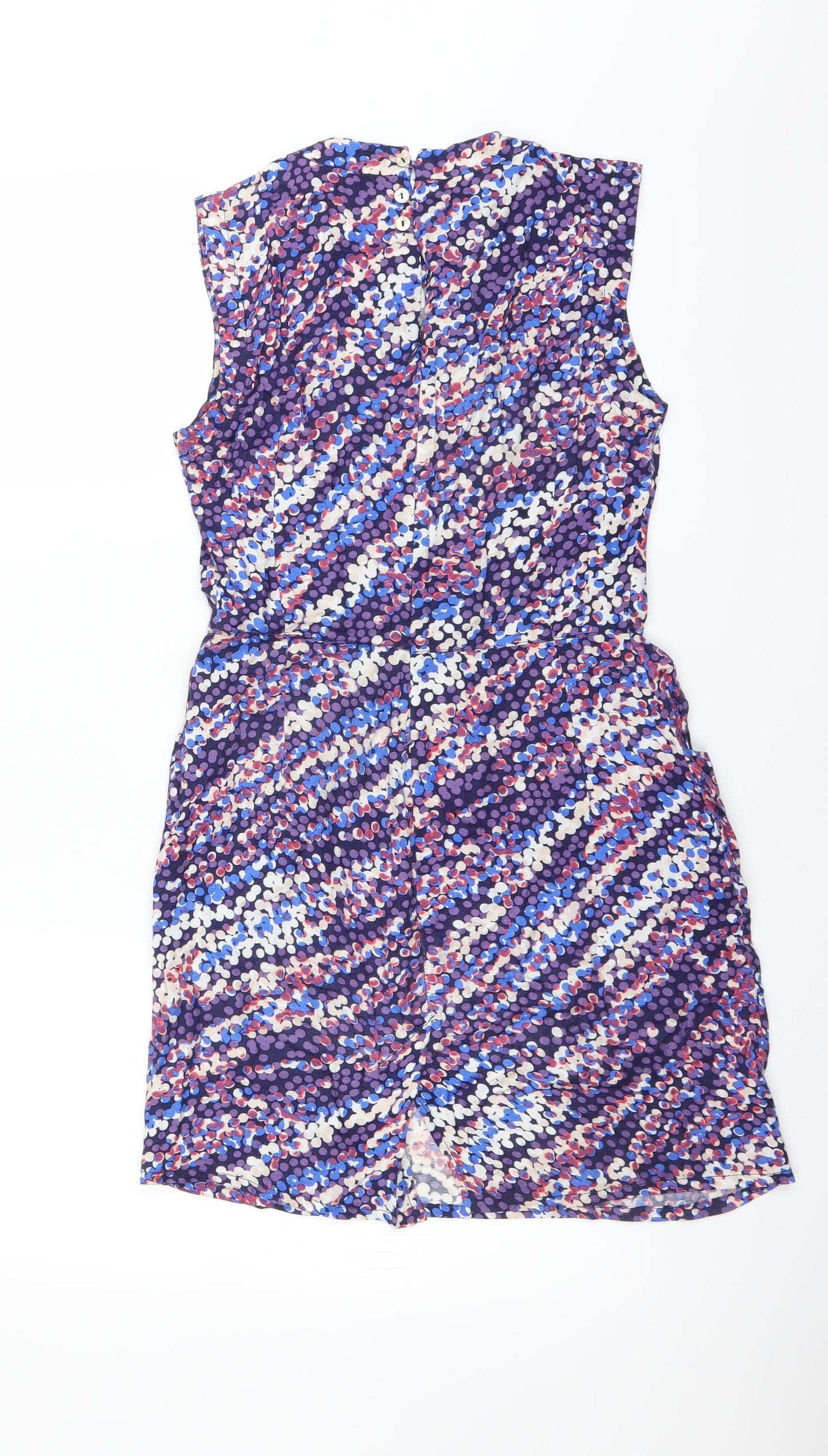 TEGAN Womens Blue Geometric  Shift  Size 6