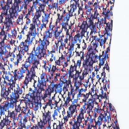 TEGAN Womens Blue Geometric  Shift  Size 6