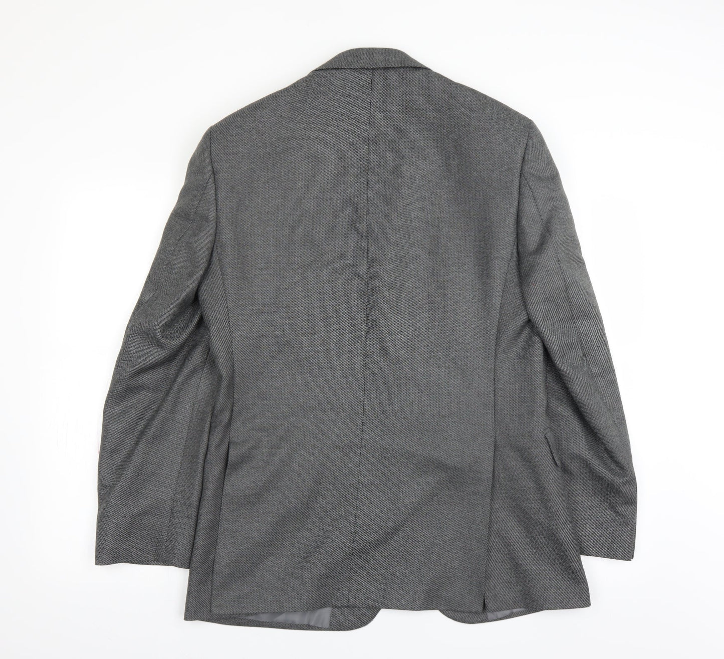 Mens UK Size 38 Marks and Spencer Regular Grey Suit Jacket