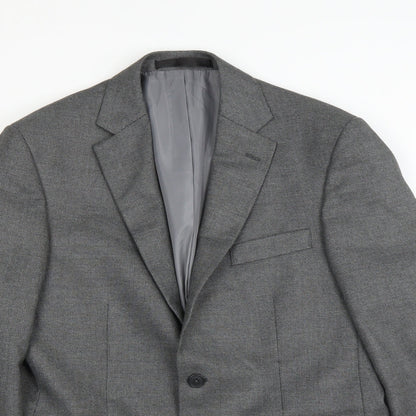 Mens UK Size 38 Marks and Spencer Regular Grey Suit Jacket