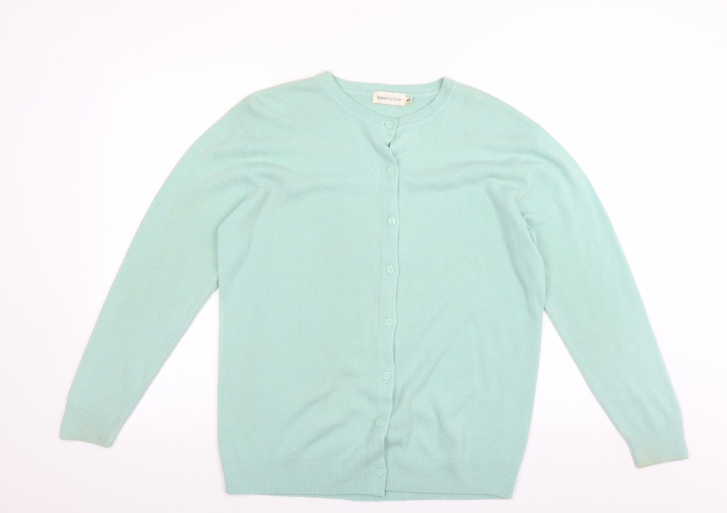 Le Bon Marché Womens Green   Cardigan Jumper Size M