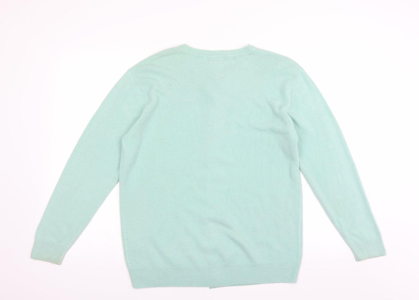 Le Bon Marché Womens Green   Cardigan Jumper Size M