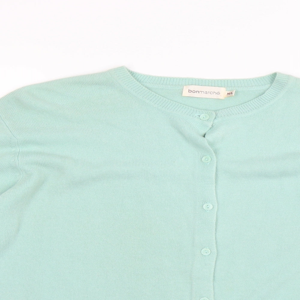 Le Bon Marché Womens Green   Cardigan Jumper Size M