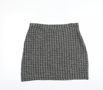 Sainsburys Womens Black   A-Line Skirt Size 10
